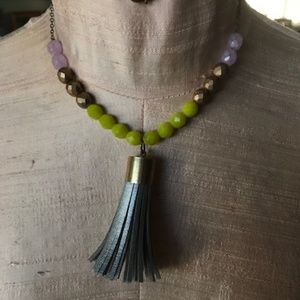 tassel necklace